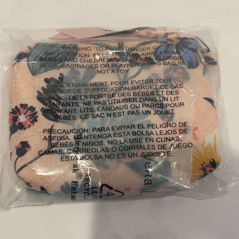 Vera Bradley ~ "Paradise Coral" ~ Coin Purse ~ NWT